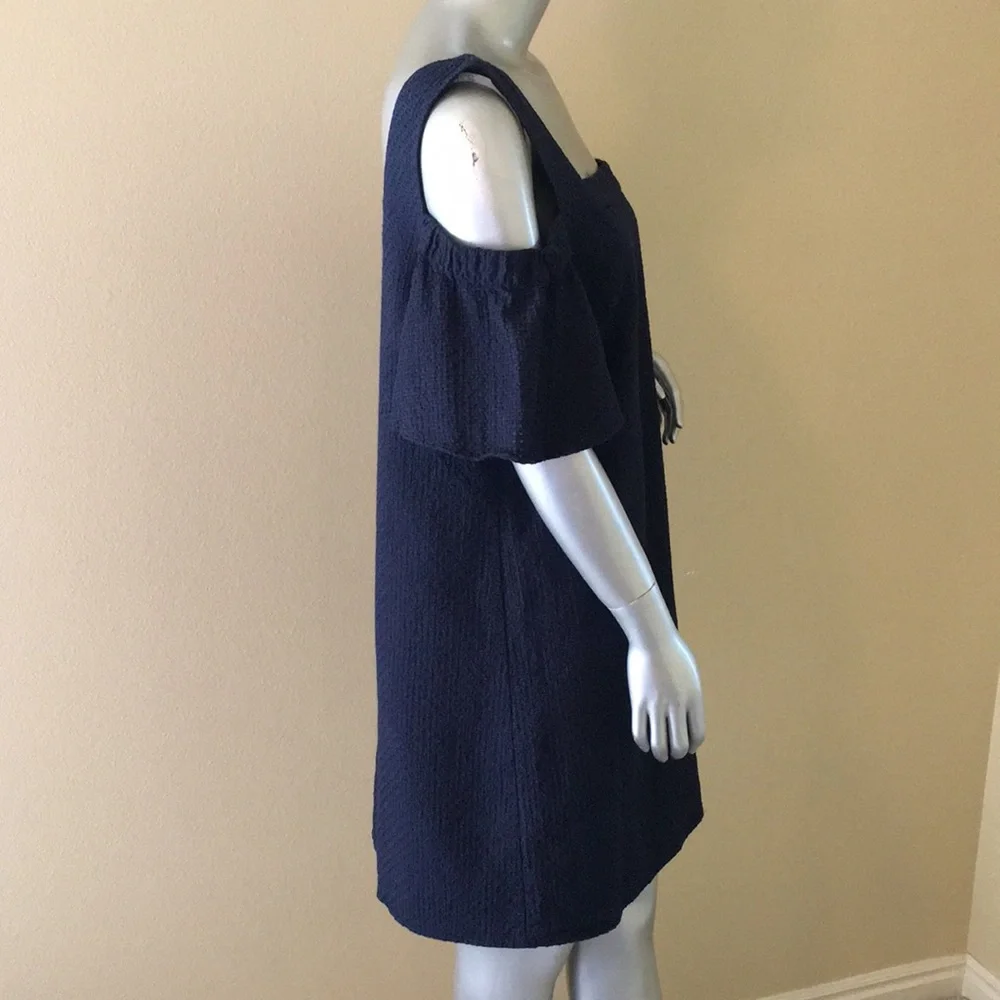 J. Crew Basketweave Textured Cold Shoulder…